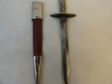 Pre Civil Wark Dirk with Silver Handle - G. Woodhead of Sheffield - 4 of 4