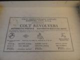 As New In Original Matching Box Colt Pre War Post War .38 Super mfg in 1948 - 11 of 15
