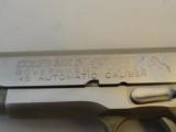 Beautiful Colt 1911 Series 70 Nickel .45 ACP with Real Colt Ivory Grips (1974)- 5 of 8