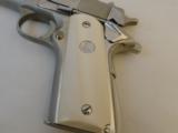 Beautiful Colt 1911 Series 70 Nickel .45 ACP with Real Colt Ivory Grips (1974)- 6 of 8