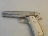 Beautiful Colt 1911 Series 70 Nickel .45 ACP with Real Colt Ivory Grips (1974)- 1 of 8