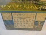 Colorfu Hercules Powder 1916 Calendar - 2 of 3