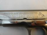 Lovely Colt Model 1911 Series 70 Nickel .45 ACP - 3 of 10