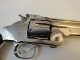High Condition Smith & Wesson 2nd Model American - 3 of 8