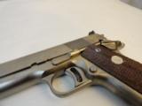 Scarce Colt 1911 Series 70 Electroless Nickel Gold Cup National Match Custom Gun Ship .45 - 8 of 8