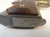 Scarce Colt 1911 Series 70 Electroless Nickel Gold Cup National Match Custom Gun Ship .45 - 6 of 8