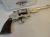 Minty Smith & Wesson Triple Lock .44 spl.Nickel with factory letter - 2 of 9