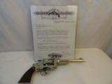 Minty Smith & Wesson Triple Lock .44 spl.Nickel with factory letter - 1 of 9