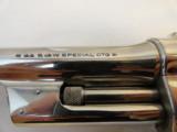 Minty Smith & Wesson Triple Lock .44 spl.Nickel with factory letter - 4 of 9