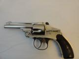 .38 Safety Hammerless Smith & Wesson 4th Model Revolver - 2 of 7