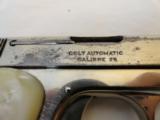 Pre War Colt Model 1908 Nickel . 25 ACP - 5 of 6