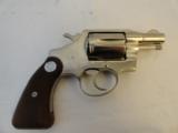 Near Mint Colt Detective Nickel .38 Special - 2 of 7