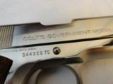MIB Colt 1911 Series 70 in Nickel .45 ACP- 5 of 11