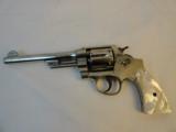 Beautiful High Condition Smith Wesson Triple Lock Nickel .44 spl.
- 2 of 10