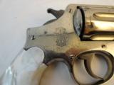 Beautiful High Condition Smith Wesson Triple Lock Nickel .44 spl.
- 4 of 10