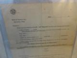 Original Smith Wesson Pre War Registered Magnum Order Sheet Instructions - 5 of 5