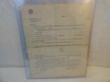 Original Smith Wesson Pre War Registered Magnum Order Sheet Instructions - 3 of 5