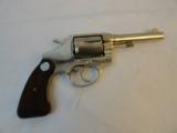 Near Mint Colt Police Positive Nickel .38 Spl. - 1 of 6