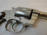 Near Mint Colt Police Positive Nickel .38 Spl. - 6 of 6
