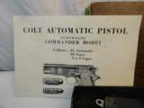 As new in box Colt 1911 LW Pre Series 70 Commander .45 ACP- original Box-papers (1967) - 2 of 12