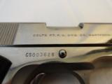 Scarce Near Mint Colt Pre Series 70 Nickel .38 Super - 3 of 7