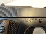 Fine Colt Model 1911 .45 Auto Early Commercial Mfg. in 1919 - 10 of 12