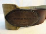 Pair of Westley Richards Big Bore Canvas Leather Ammo Belts - 2 of 8