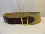Pair of Westley Richards Big Bore Canvas Leather Ammo Belts - 1 of 8