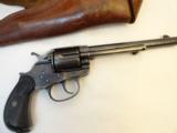 Lovely High Condition Colt Model 1878 Frontier Six Shooter 44-40 with original holster/belt. - 1 of 14