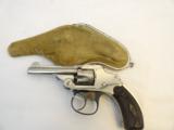 Near
Mint Smith Wesson .38 Safety Hammerless 3rd Model Double Action / Pouch - 1 of 10