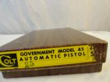 New In Box Colt 1911 Commercial .45 ACP Mfg 1965- 6 of 12