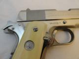 Rare Colt 1911 Factory Nickel Ivories .45 ACP with Letter - 7 of 8