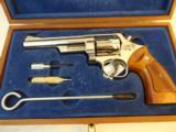 Cased Smith & Wesson Model 29-2 .44 Mag in Nickel - 2 of 8