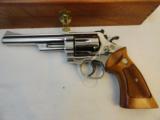 Cased Smith & Wesson Model 29-2 .44 Mag in Nickel - 3 of 8