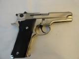 As New Smith & Wesson Model 59 Nickel- 9mm - 1 of 8