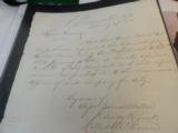 Letter to Berdan Sharpshooter Officer Horace Warner Special Orders Feb, 27 1865- Snper Brigade - 2 of 6
