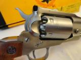 Mint unfired Ruger Old Model Army Stainless .44 In Box with Accessories - 8 of 13