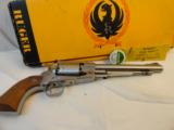 Mint unfired Ruger Old Model Army Stainless .44 In Box with Accessories - 2 of 13
