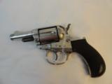 Fine Little Colt 1877 Lightning Sheriffs Model, Etched ,w/ Checkered Rosewood - 2 of 7