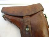 Nice Condition All Original Swiss Luger Holster - 4 of 5