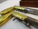 Fine Cased Pair of B.M.Bosworth Underhammer Pistols ca. 1850's - 5 of 7