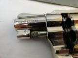 Scarce Nickel MIB Smith Wesson Model 12-3 Nickel Airweight - 6 of 14