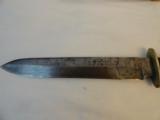 Rare Wm Jackson Sheffield Rio Grand Camp Bowie Knife- 2 of 6