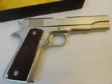 Beautiful Colt 1911 Factory Nickel 45 Pre 70 in Box - 1 of 12