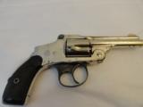 Near Mint Smith Wesson .38 Safety Hammerless Late 4th Model Topbreak - 1 of 8