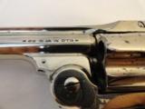 Near Mint Smith Wesson .38 Safety Hammerless Late 4th Model Topbreak - 3 of 8