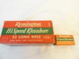 Minty NOS Box of Remington Green Red Dogbone Brick .22's - 1 of 2