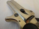 Beautiful Remington Type 2 Double Derringer .41 Nickel- Fire Blue Dealer Cased - 5 of 10