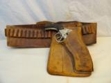 Fine Little Colt 1877 Lightning Sheriffs Model
, Etched ,
w/ Holster - 8 of 15