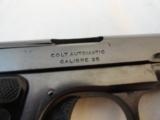 Near New Colt Model 1908 .25 Semi Automatich Pre War Pistol
- 4 of 8